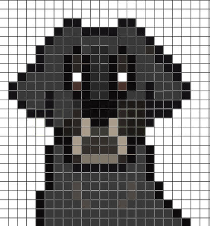 I do pixel animals too!